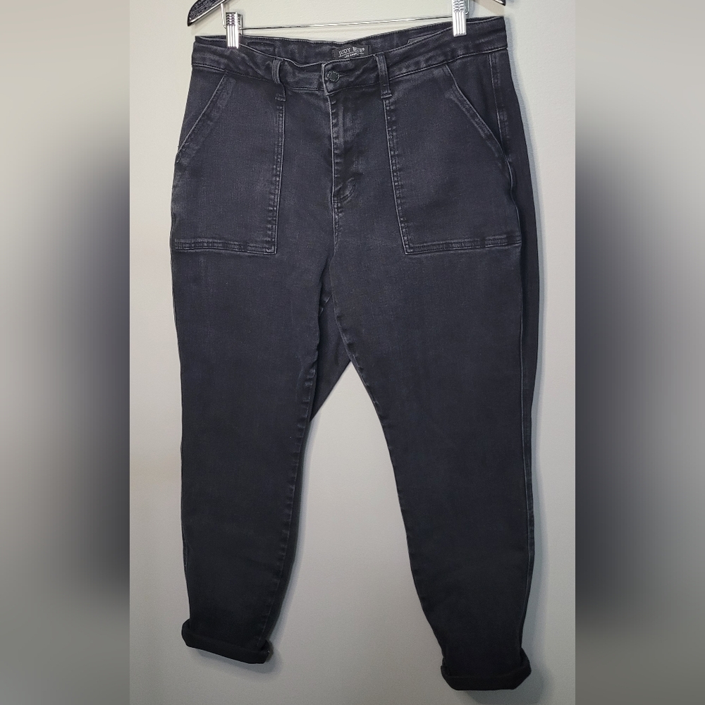 Judy Blue Charcoal High-Waist Jogger Jeans